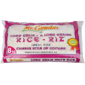 MR GOUDAS LONG GRAIN WHITE RICE 509